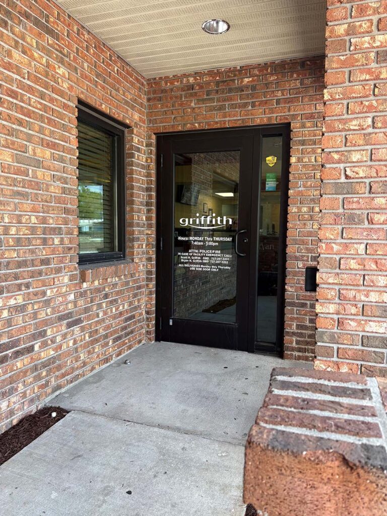 Entrance to Griffith Dental dental office in Port Richey FL