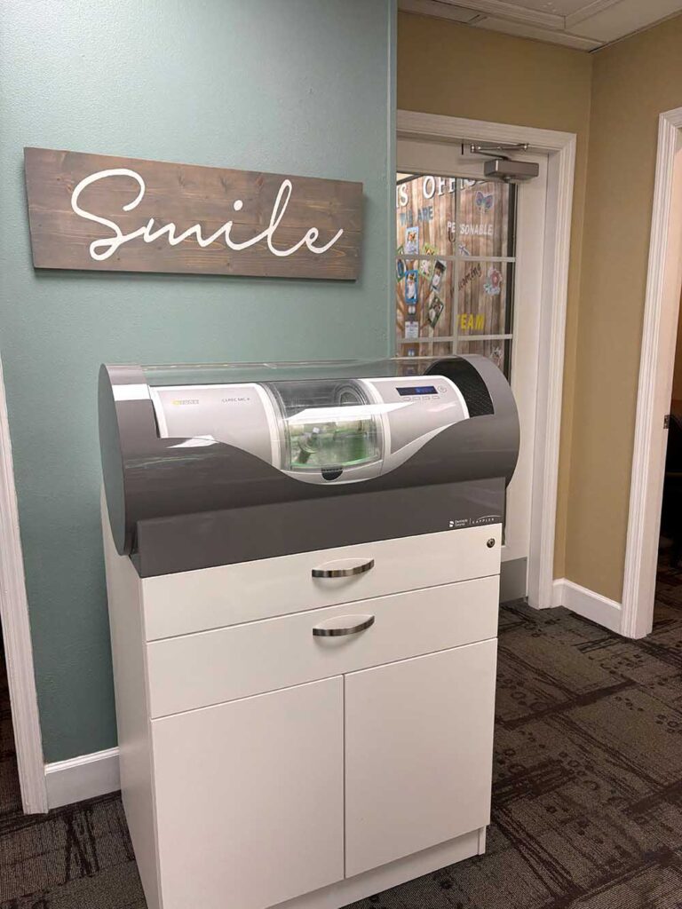 CEREC same-day crown technology at Griffith Dental